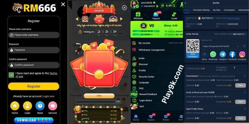 rm666 game register bonuses 