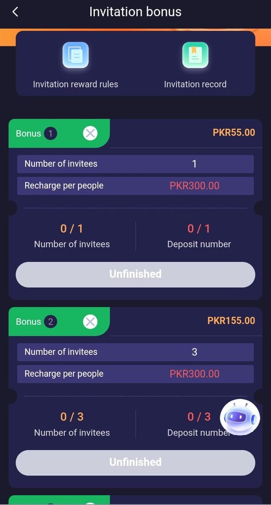 invite link share friends pkr55